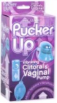 Clitoral & Vaginal Pump Vib. Blue Bx