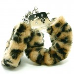 Love Cuffs Plush Leopard
