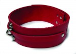 Leather Collar Red