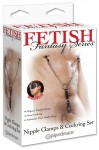 Fetish Fantasy Nipple Clamps & C Ring Set