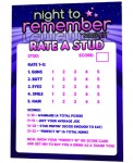Stud Rating Card