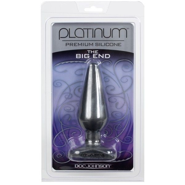 Platinum Silicone Charcoal Big End