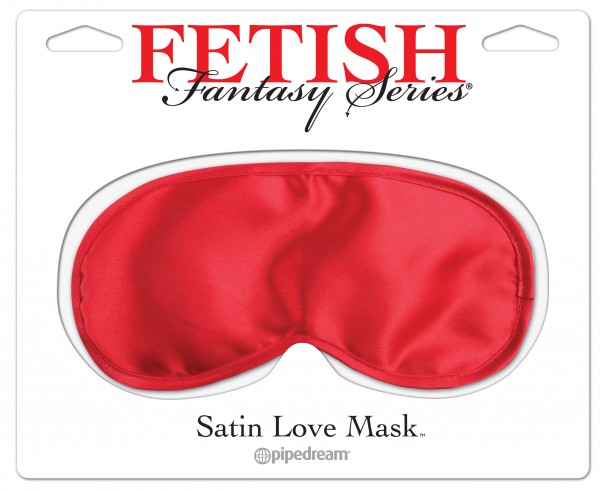 Love Mask-red Satin