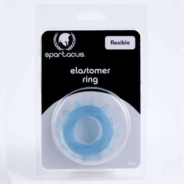 Elastomer C Ring Stud Blue