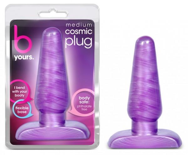 B Yours Cosmic Plug Medium Purple