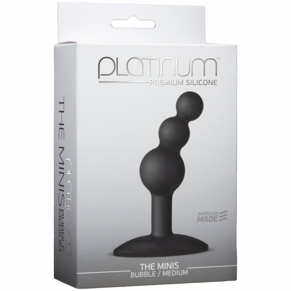 Platinum Mini's Bubble Medium Black