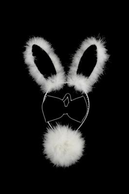 Bunny Set 3pc Black/white