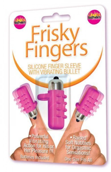 Frisky Fingers Silicone Sleeve Purple