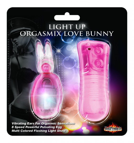Light Up Pleasure Bunny W/egg