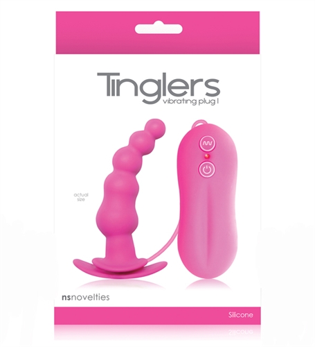 Tinglers Vibrating Plug Pink