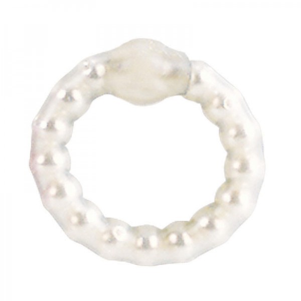 Pearl Bead Prolong Ring White