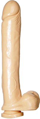Exxxtreme Dong  W/suction Flesh 14