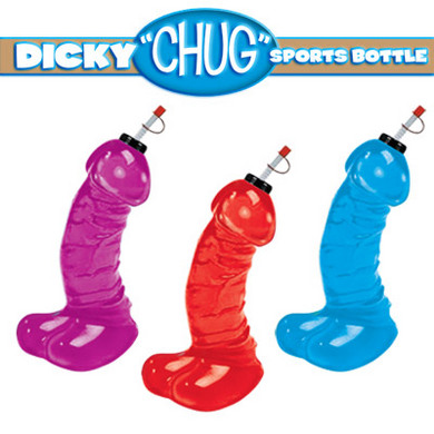 Dicky Chug Sports Bottle Pink