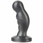 Platinum Silicone P Plug Charcoal