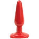 Butt Plug-red Slim Medium Cd