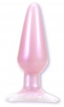 Butt Plug Iridescent Pink Med Cd