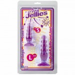 Crystal Jellies Anal Trainer Kit Purple