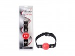 Nickel Free Silicone Ball Gag Large Red