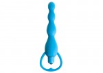Climax Silicone Vib Anal Beads Blue