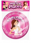 Bride To Be Plates