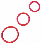 Soft C Ring Set Red