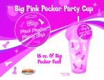 Big Pink Pecker Party Cup