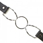 Ring Gag Leather Steel