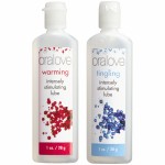 Oralove 2 Pack Lube Warming & Tingling
