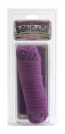 Bondage Rope Purple Cotton
