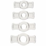 Titanmen Cock Ring Set Clear