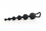 Adam & Eve Silicone Butt Beads Black