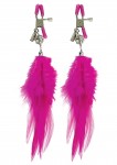 Fetish Fantasy Feather Nipple Clamps