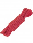 Fetish Fantasy Mini Silk Rope Red