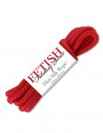 Fetish Fantasy Mini Silk Rope Red