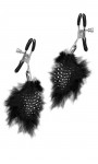Fetish Fantasy Limited Feather Nipple Clips