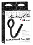 Fetish Fantasy Ball Cinch W/anal Bead Black