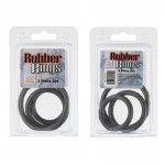 Rubber Ring Black 3pc Set