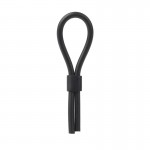 Silicone Stud Lasso Black