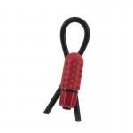 Stud Lasso Vibrating Silicone Red