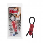 Stud Lasso Vibrating Silicone Red