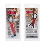 Stud Lasso Vibrating Silicone Red