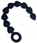 S&m Silicone Anal Beads Black