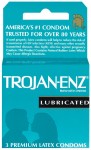 Trojan Enz (lubed) 3pk