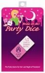 Bride To Be Party Dice