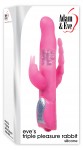 Adam & Eve Triple Pleasure Rabbit